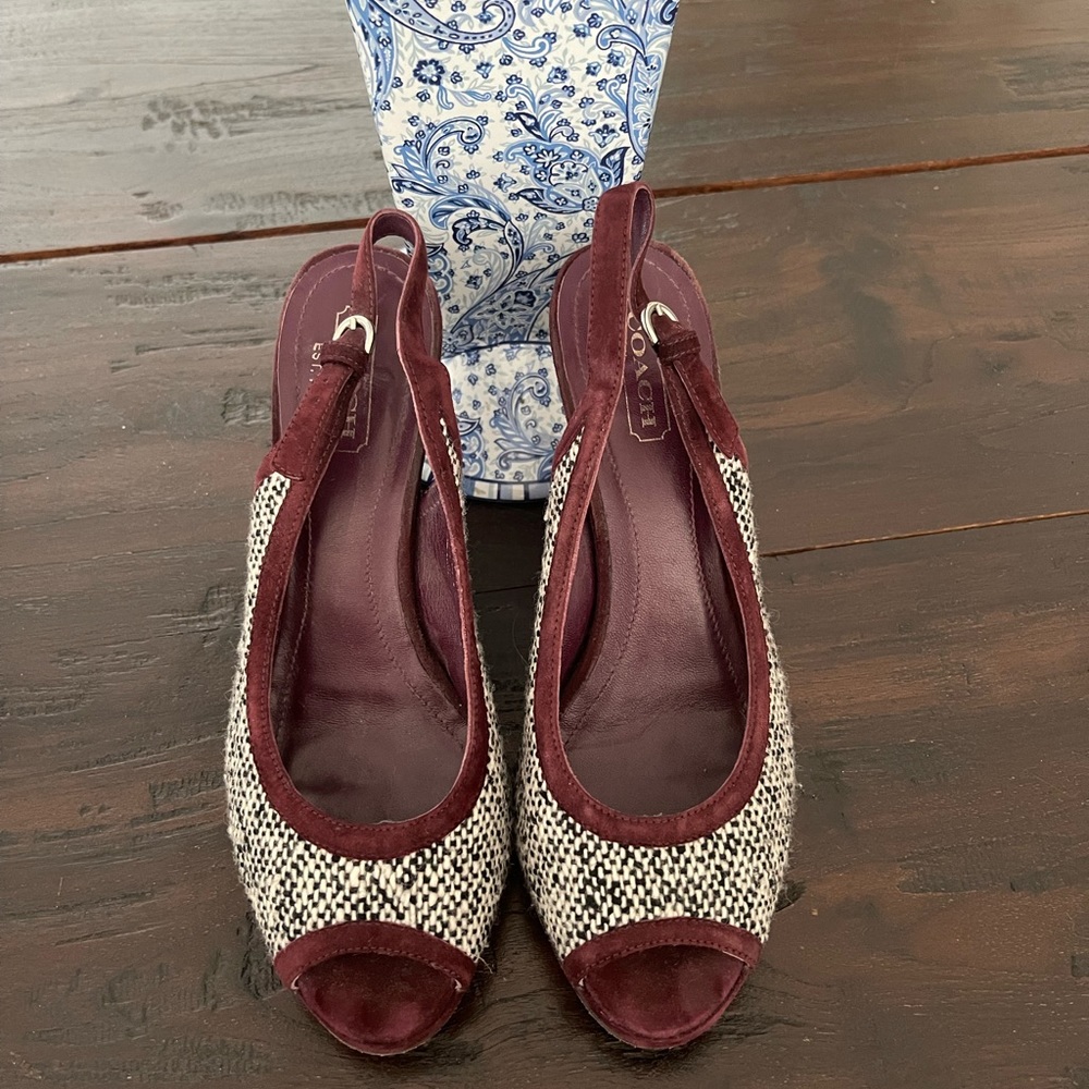 Women’s Coach Slingback Heels